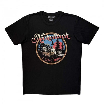 Front - Nickelback Unisex Adult High Time Carbon T-Shirt