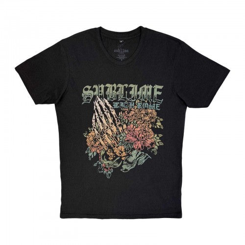 Front - Sublime Unisex Adult Praying Hands T-Shirt