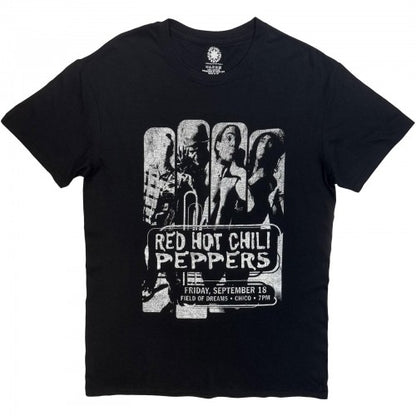 Front - Red Hot Chili Peppers Unisex Adult Field Of Dreams Flyer T-Shirt