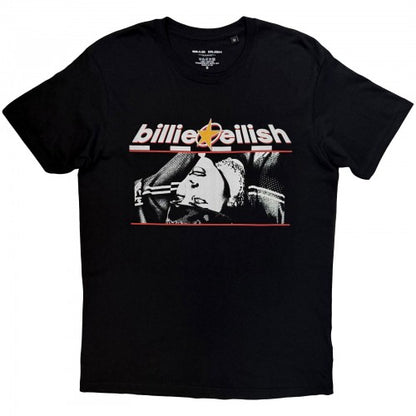 Front - Billie Eilish Unisex Adult Racer Back Print T-Shirt