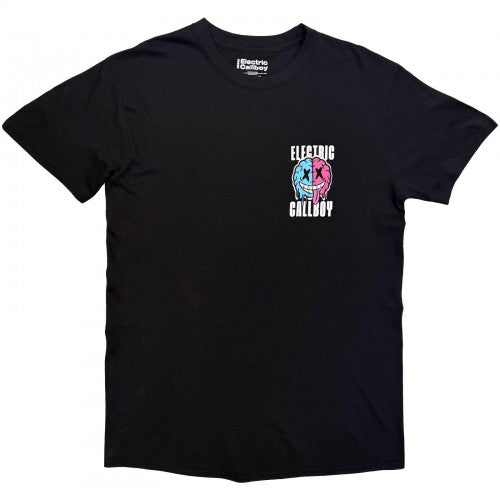 Front - Electric Callboy Unisex Adult Tanzneid Soul Brain Back Print T-Shirt