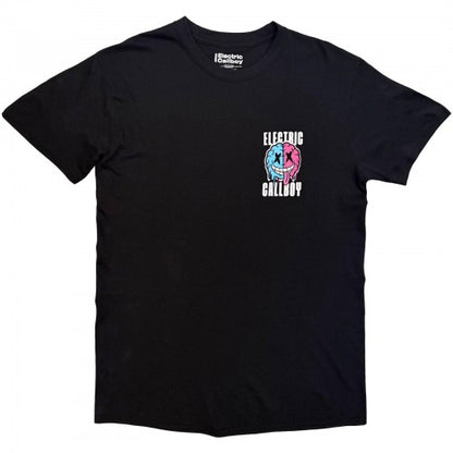 Front - Electric Callboy Unisex Adult Tanzneid Soul Brain Back Print T-Shirt
