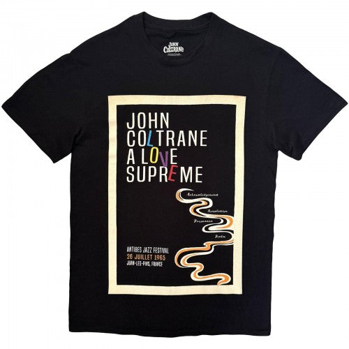 Front - John Coltrane Unisex Adult A Love Supreme T-Shirt