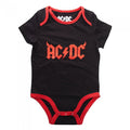 Front - AC/DC Baby Horns Babygrow