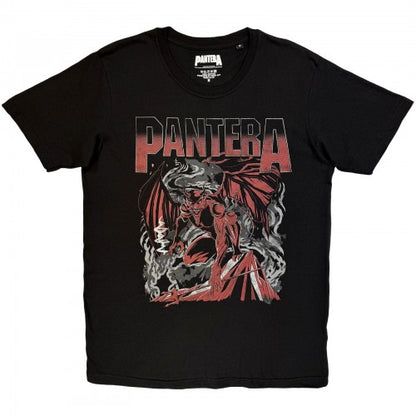 Front - Pantera Unisex Adult Devil T-Shirt