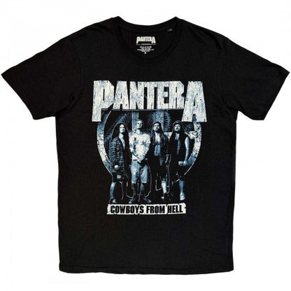 Front - Pantera Unisex Adult Cowboys From Hell Tour 2025 T-Shirt