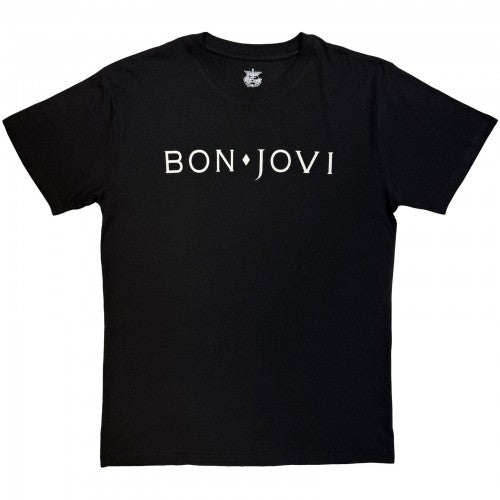 Front - Bon Jovi Unisex Adult Mono Logo T-Shirt