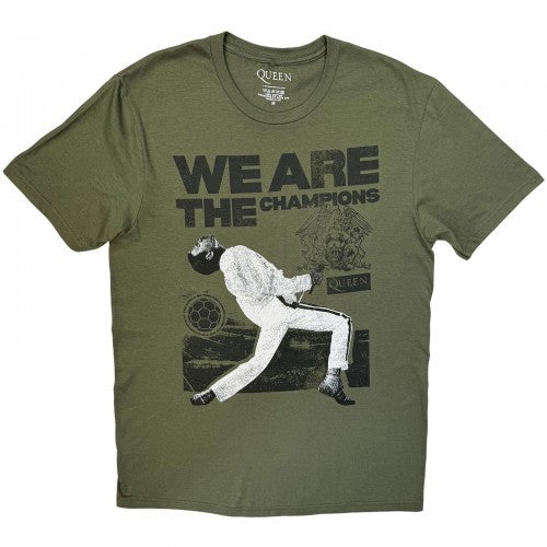 Front - Queen Unisex Adult We Are The Champions T-Shirt