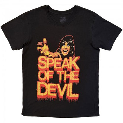 Front - Ozzy Osbourne Unisex Adult Speak Of The Devil Drip T-Shirt