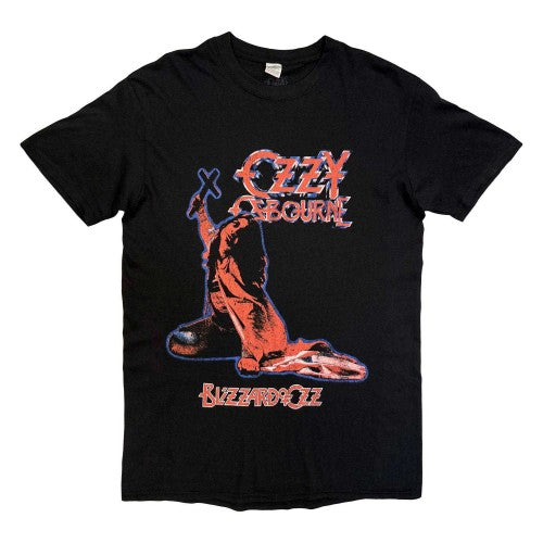 Front - Ozzy Osbourne Unisex Adult Blizzard Of Ozz Back Print T-Shirt