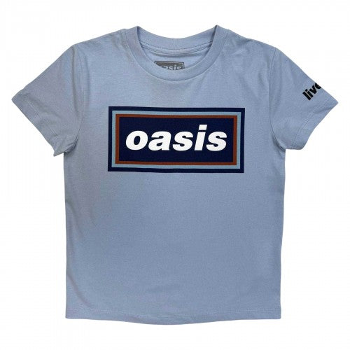 Front - Oasis Childrens/Kids 96 Retro Logo T-Shirt
