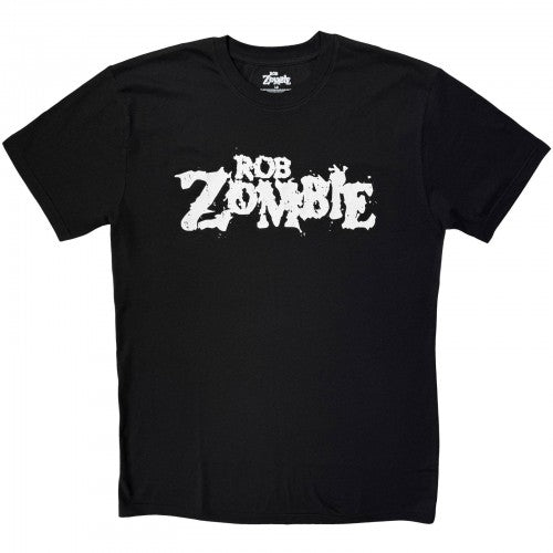 Front - Rob Zombie Unisex Adult Mono Logo Regular T-Shirt