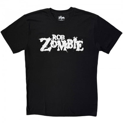 Front - Rob Zombie Unisex Adult Mono Logo Regular T-Shirt