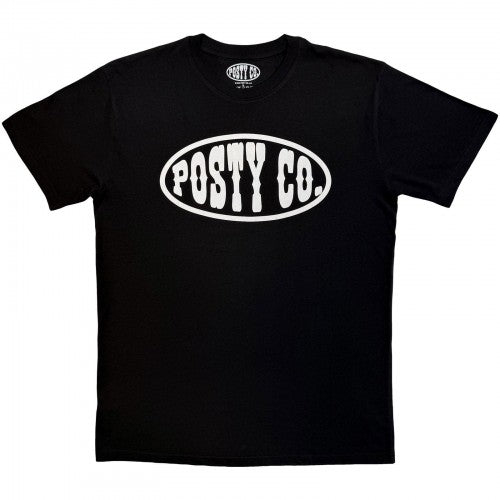Front - Post Malone Unisex Adult Mono Logo T-Shirt