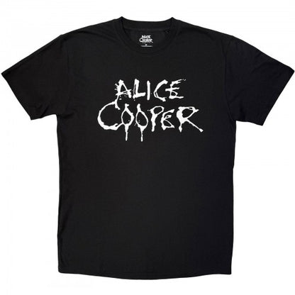 Front - Alice Cooper Unisex Adult Mono Logo T-Shirt