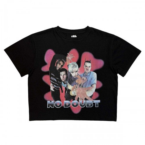 Front - No Doubt Womens/Ladies Horns Crop Top