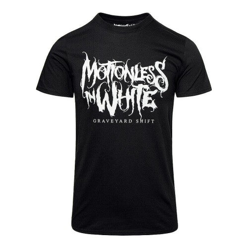 Front - Motionless In White Unisex Adult Graveyard Shift T-Shirt