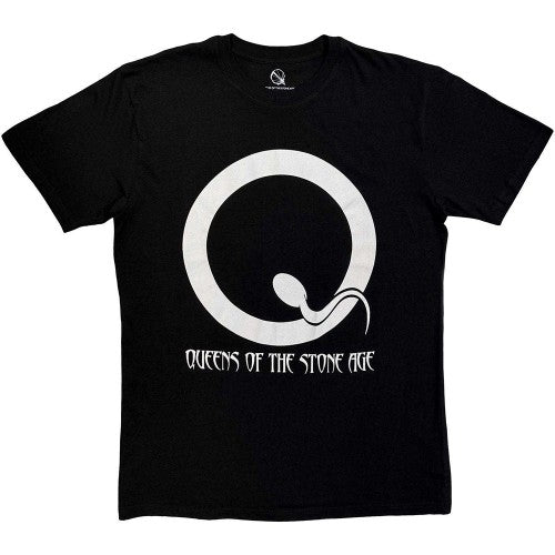 Front - Queens Of The Stone Age Unisex Adult Logo T-Shirt