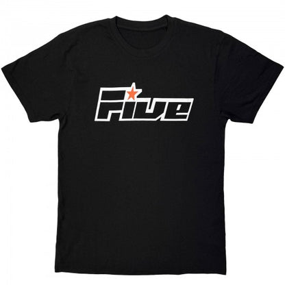 Front - Five Unisex Adult Mono Logo T-Shirt