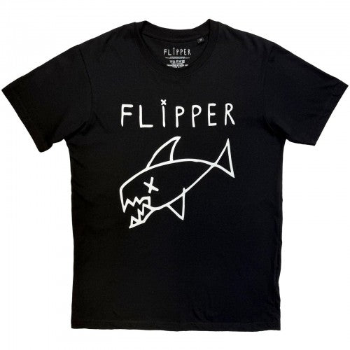 Front - Flipper Unisex Adult Fish T-Shirt