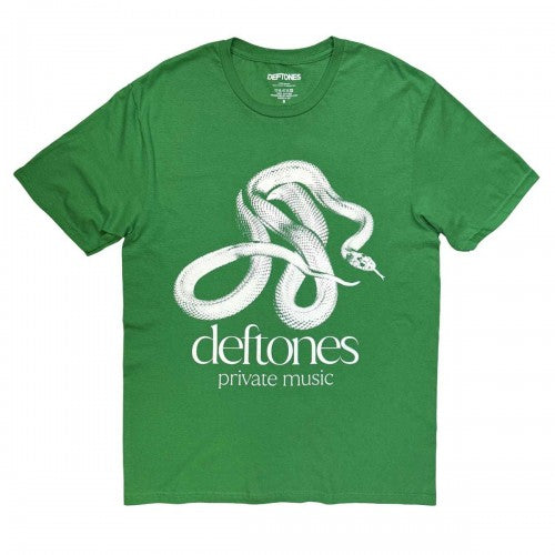 Front - Deftones Unisex Adult Private Music Mono T-Shirt