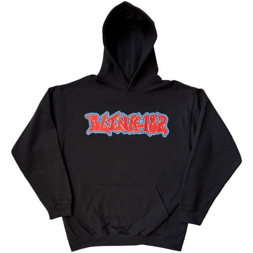 Front - Blink 182 Unisex Adult Alien Reaper Back Print Hoodie