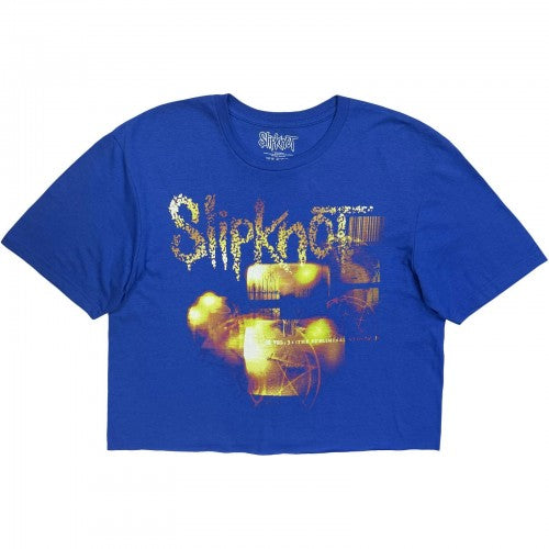 Front - Slipknot Womens/Ladies Tribal Logo Crop Top
