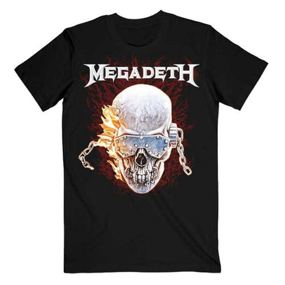 Front - Megadeth Unisex Adult White Album T-Shirt