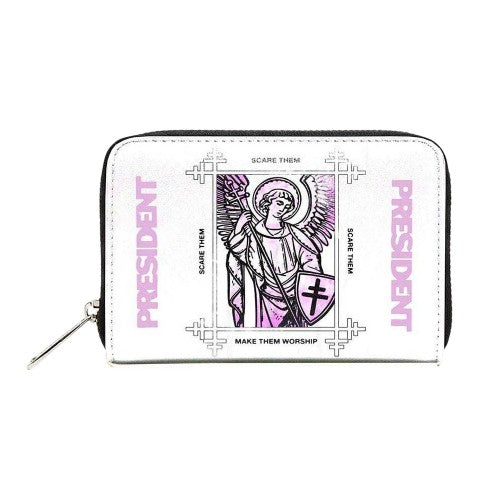 Front - President Angel Zip Top Purse