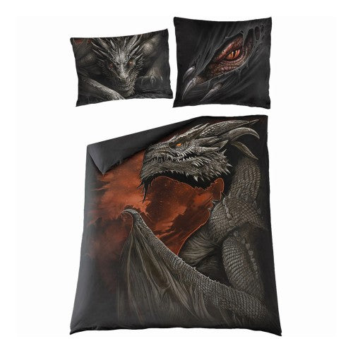 Front - Spiral Direct Majestic Draco Duvet Cover Set