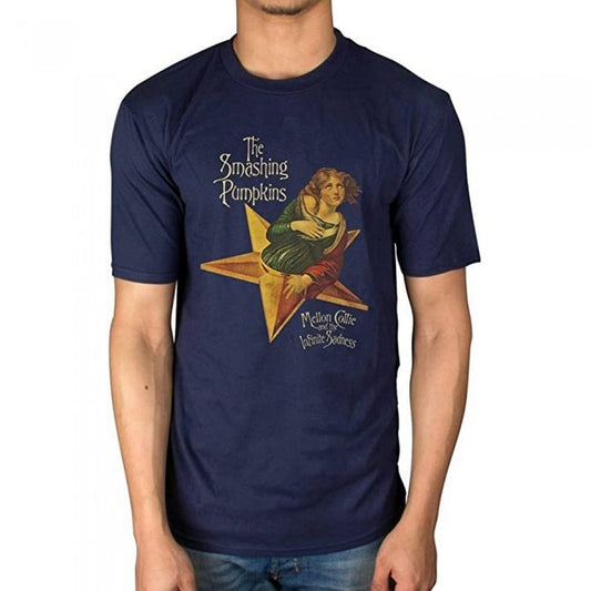Front - The Smashing Pumpkins Unisex Adult Mellon Collie T-Shirt