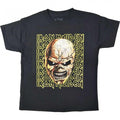 Front - Iron Maiden Childrens/Kids Big Trooper Head T-Shirt