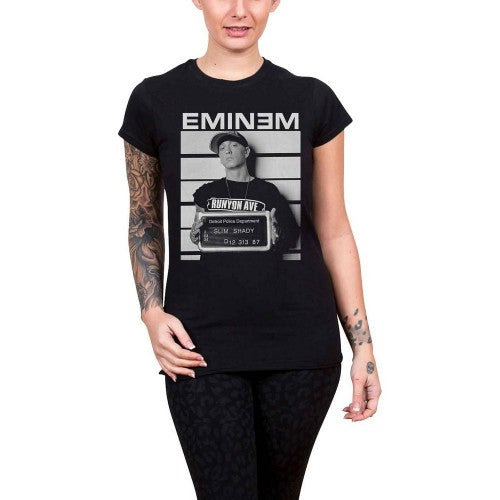 Front - Eminem Womens/Ladies Arrest T-Shirt