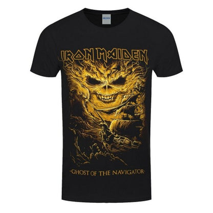 Front - Iron Maiden Unisex Adult Ghost Of The Navigator T-Shirt
