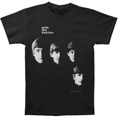 Front - The Beatles Womens/Ladies Back Print T-Shirt