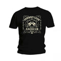 Front - Johnny Cash Unisex Adult American Rebel T-Shirt