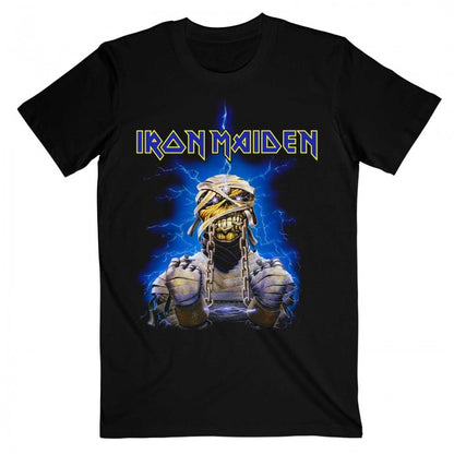 Front - Iron Maiden Unisex Adult Powerslave Mummy T-Shirt