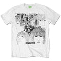 White - Front - The Beatles Unisex Adult Revolver Album T-Shirt