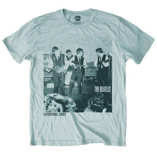 Silver Grey - Front - The Beatles Unisex Adult The Cavern 1962 T-Shirt