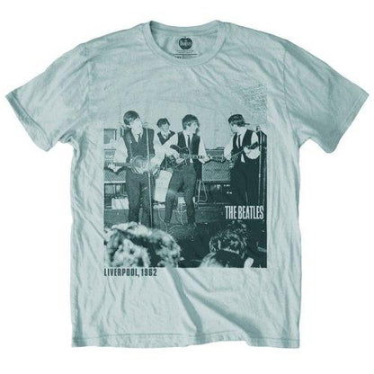 Silver Grey - Front - The Beatles Unisex Adult The Cavern 1962 T-Shirt