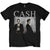 Front - Johnny Cash Unisex Adult Mug Shot Mugshot T-Shirt