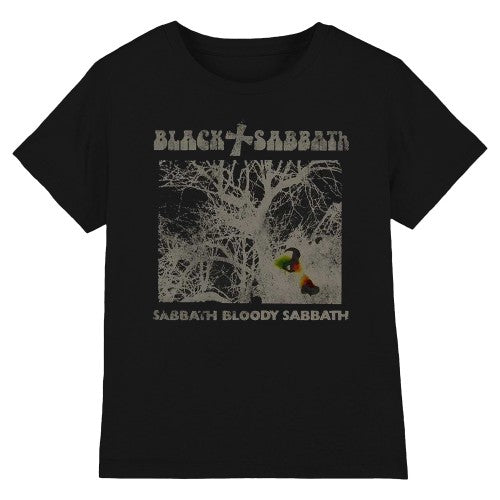 Front - Black Sabbath Unisex Adult Bloody Vintage T-Shirt
