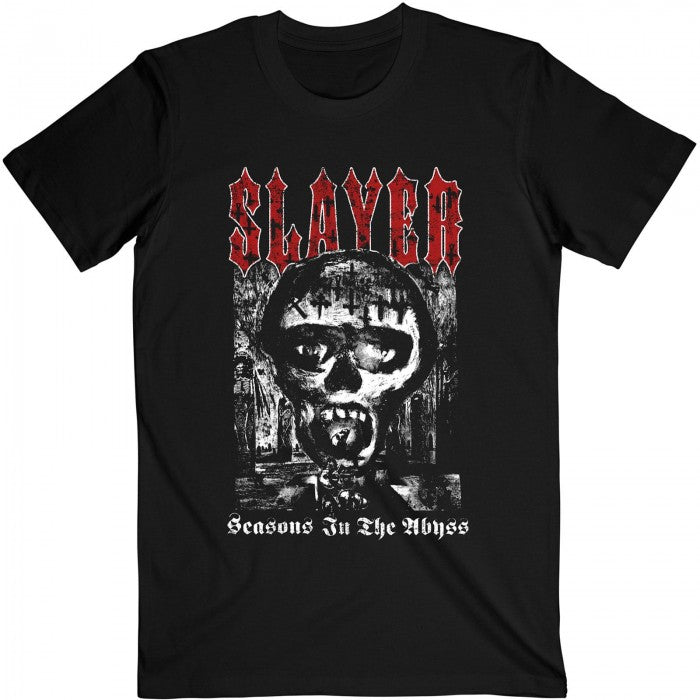 Front - Slayer Unisex Adult Acid Rain T-Shirt