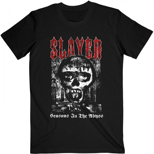 Front - Slayer Unisex Adult Acid Rain T-Shirt