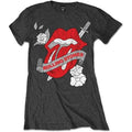 Front - The Rolling Stones Womens/Ladies Tattoo T-Shirt