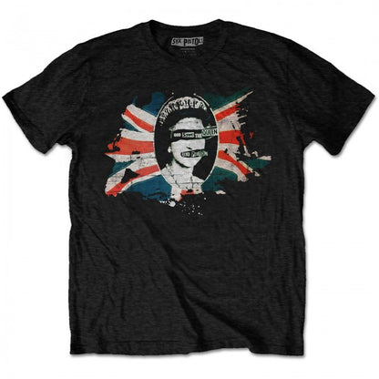 Front - Sex Pistols Unisex Adult God Save The Queen T-Shirt