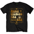 Front - The Beatles Unisex Adult Here Comes The Sun Back Print T-Shirt