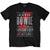 Front - David Bowie Unisex Adult Hammersmith Odeon T-Shirt