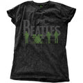 Front - The Beatles Womens/Ladies Saville Row Lineup T-Shirt