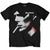 Front - David Bowie Unisex Adult Smoke T-Shirt